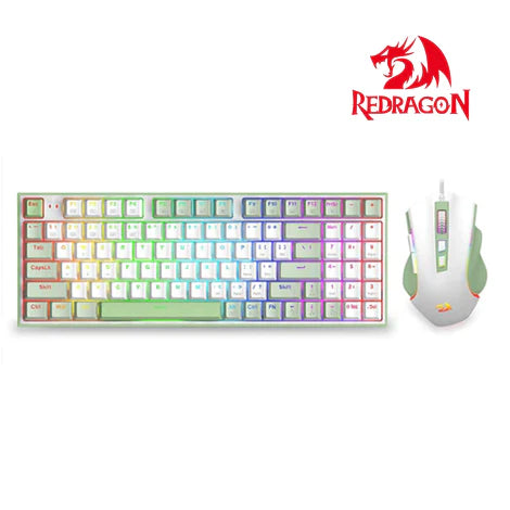 REDRAGON S134 ULTIMATE GAMING RIG  MECHANICAL BROWN SWITCH  KEYBOARD & MOUSE COMBO