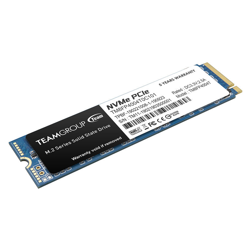 TEAMGROUP T-FORCE MP33 256GB M.2 PCIE NVME SSD