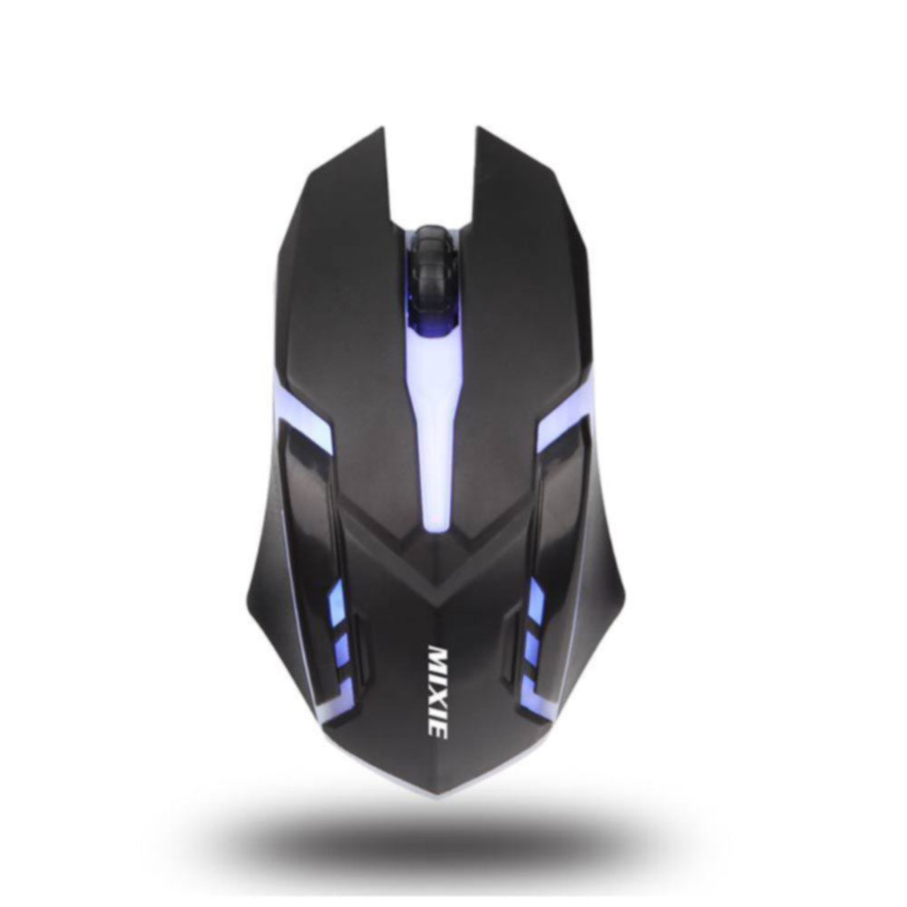 MIXIE X3 USB WIRED OPTICAL GAME LIGHT MOUSE