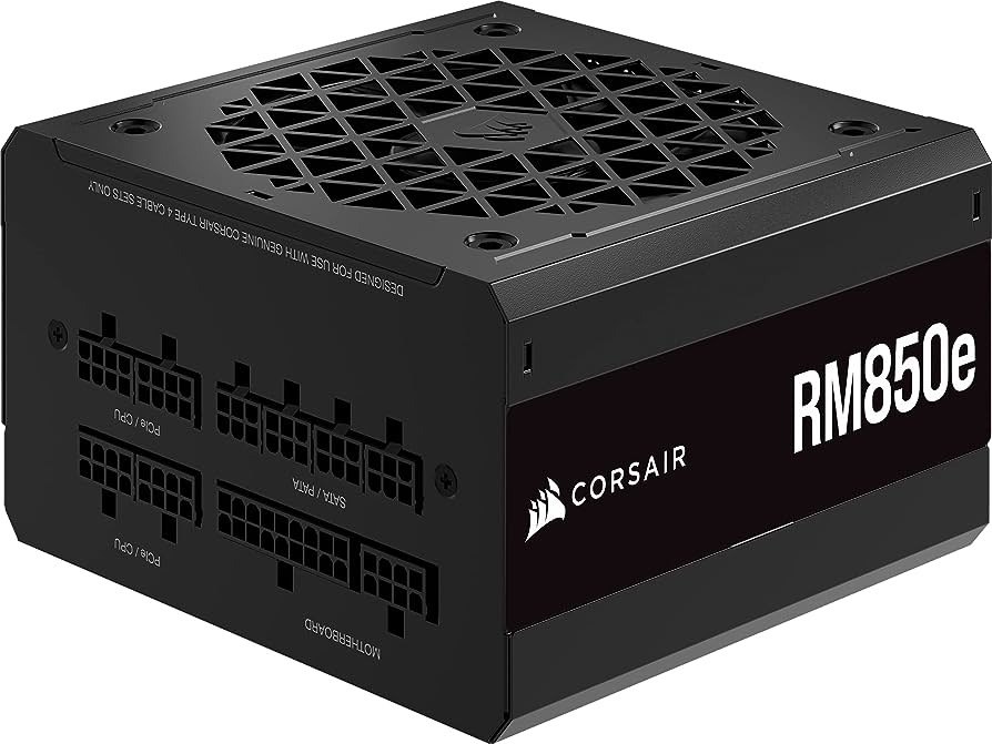 CORSAIR RM850E 850Watt ATX 3.0, 80 PLUS GOLD Certified, Fully Modular Power Supply