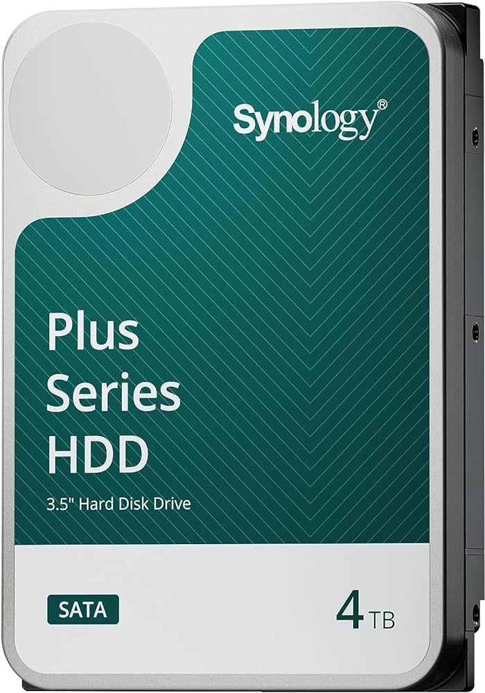 SYNOLOGY HAT3300-4T 4TB Plus Series 3.5" SATA HDD [5400RPM, 64MB]  HARD DISK DRIVE