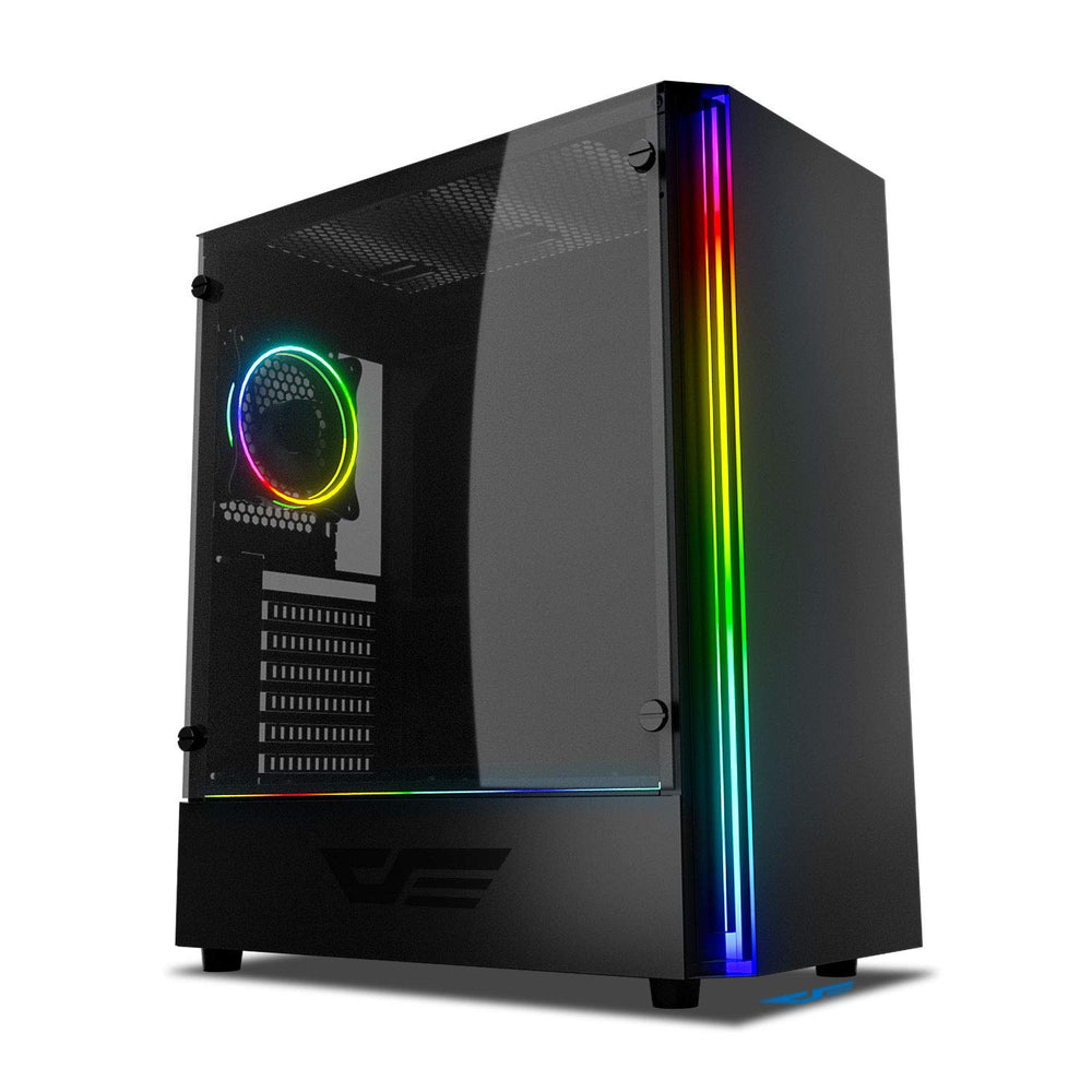 DARKFLASH J11 BLACK ATX MID-TOWER GAMING CASE