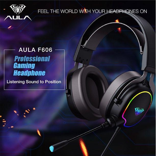 AULA WIND F606 RGB WIRED GAMING HEADSET