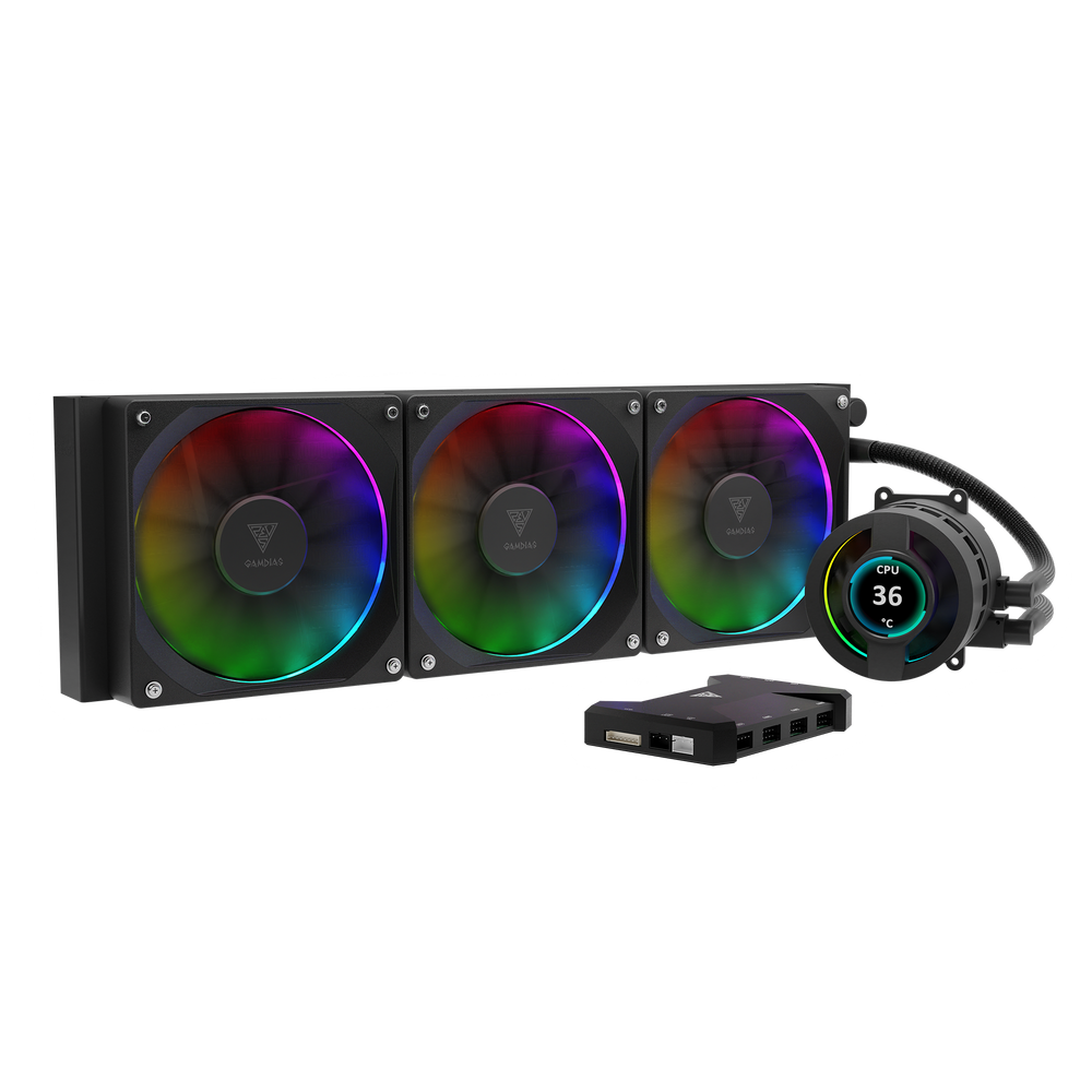 GAMDIAS CHIONE P3-360U CPU LIQUID COOLER