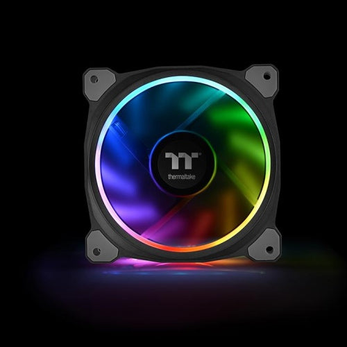 THERMALTAKE RIING PLUS 12 RGB RADIATOR FAN TT PREMIUM EDITION (5 FAN PACK) RGB FAN