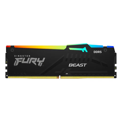 KINGSTON FURY BEAST RGB 8GB DDR5 5600MHZ CL40 XMP DESKTOP MEMORY