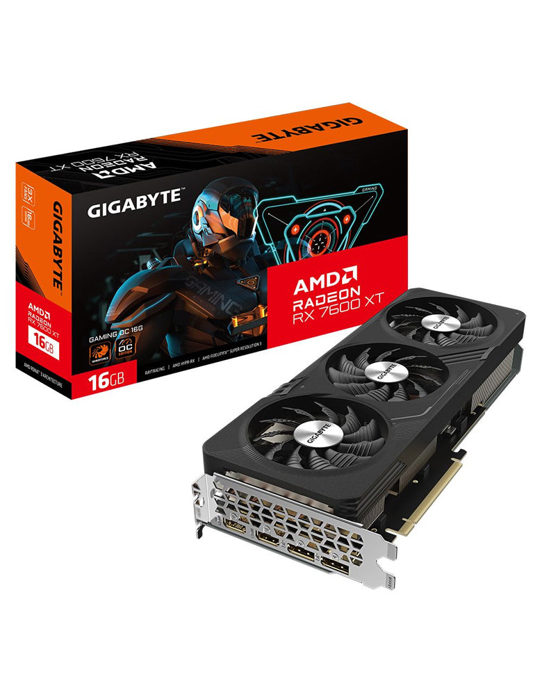 GIGABYTE RADEON RX 7600XT GAMING OC 16GB VGA GRAPHICS CARD