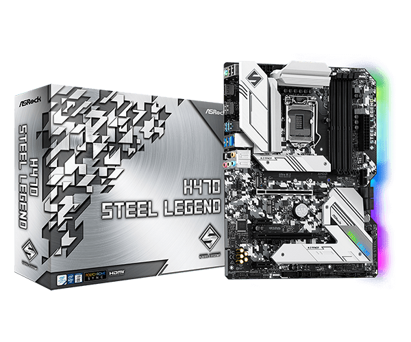 ASROCK H470 STEEL LEGEND MOTHERBOARD