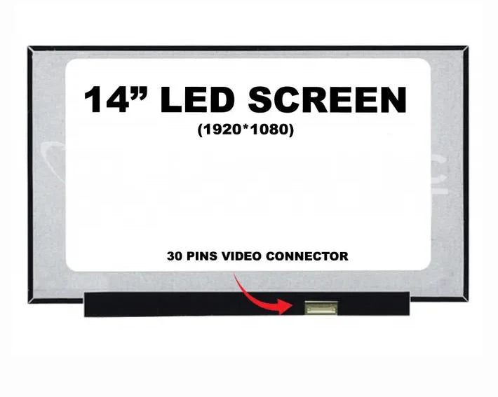 LCD SCREEN 14 ''30 PINS BORDERLESS FHD 1920*1080P LAPTOP SCREEN