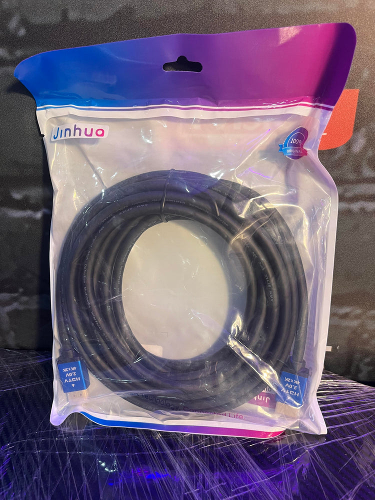 JINHUA IH611I  V2.0 4K ALUMINUM SHELL 5M HDMI CABLE