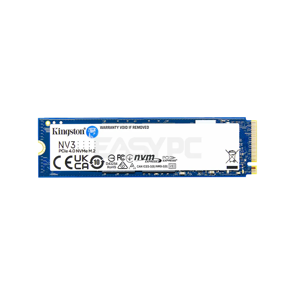 KINGSTON NV3 1TB M.2 2280 PCIe 4.0 NVMe  SSD