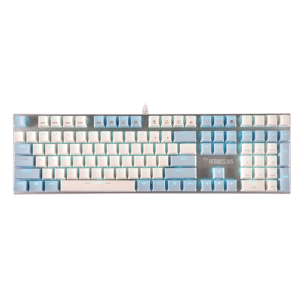 GAMDIAS HERMES M5 MECHANICAL KEYBOARD WITH BLUE SWITCHES