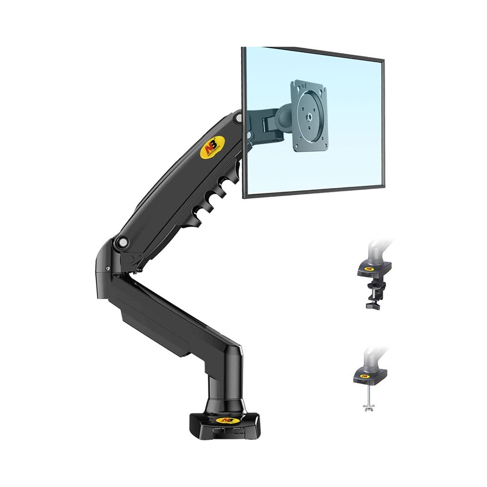 NORTHBAYOU NB-F80 ERGONOMIC SINGLE MONITOR DESKMOUNT