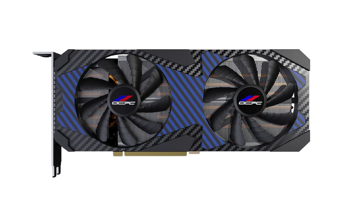 OCPC GEFORCE RTX 3060Ti ZT|  8GB GDDR6 | HDMI+DP | 256-BIT | DUAL FAN (WHITE) GRAPHICS CARD