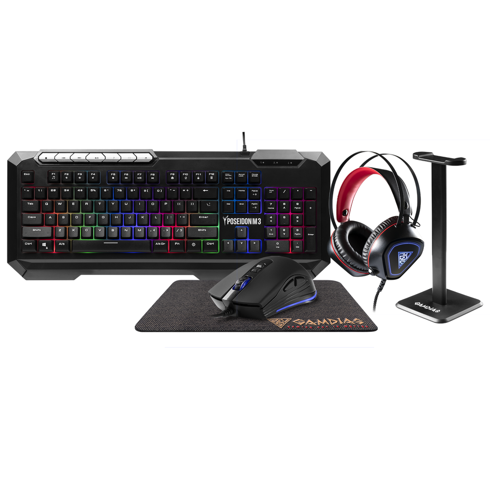 GAMDIAS POSEIDON M3 5IN1 GAMING COMBO