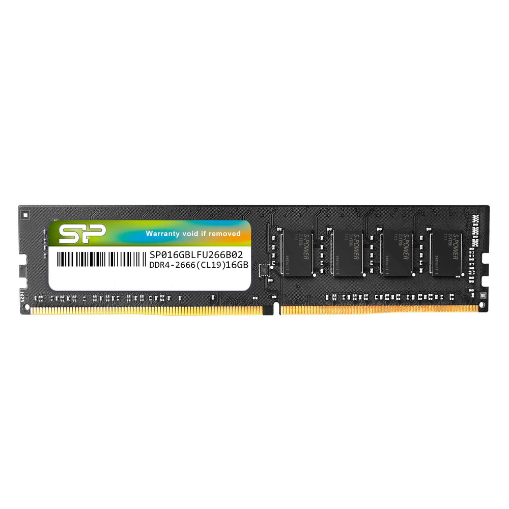 SILICON POWER 16GB 2666MHZ DDR4 UDIMM MEMORY