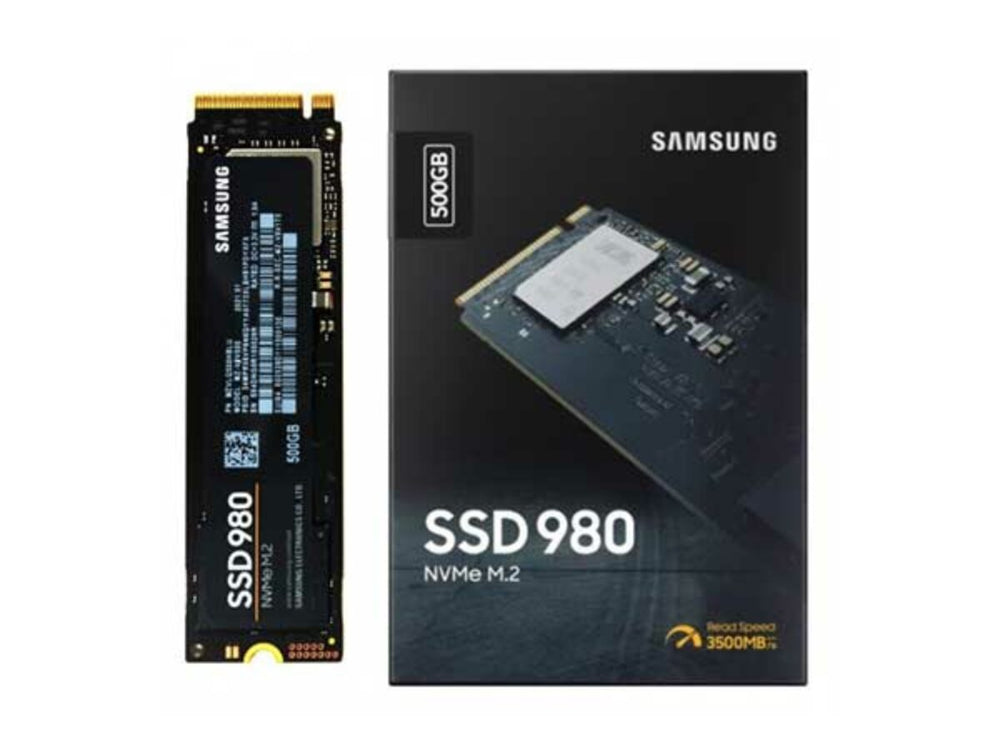 SAMSUNG 980 500GB PCie NVME SOLID STATE DRIVE