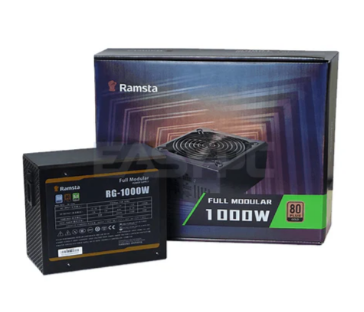 RAMSTA RG-1000 80PLUS GOLD FULL MODULAR 1000WATTS POWER SUPPLY