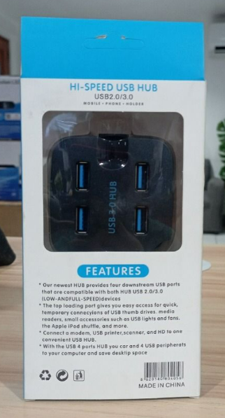 USB HUB 4 PORTS 3.0 #227 HUB