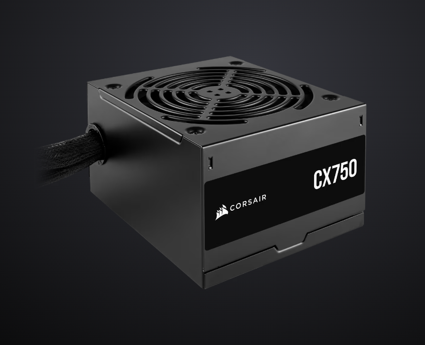 CORSAIR CX750 750WATTS 80 PLUS BRONZE CERTIFIED PSU