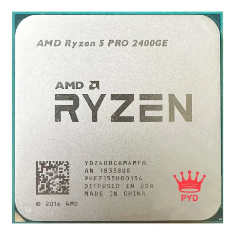 AMD RYZEN 5 PRO 2400GE TRAY TYPE PROCESSOR