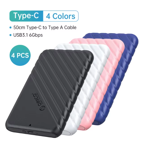 ORICO ENCLOSURE 2.5" 2521C3 TYPE C PORTABLE HARD DRIVE