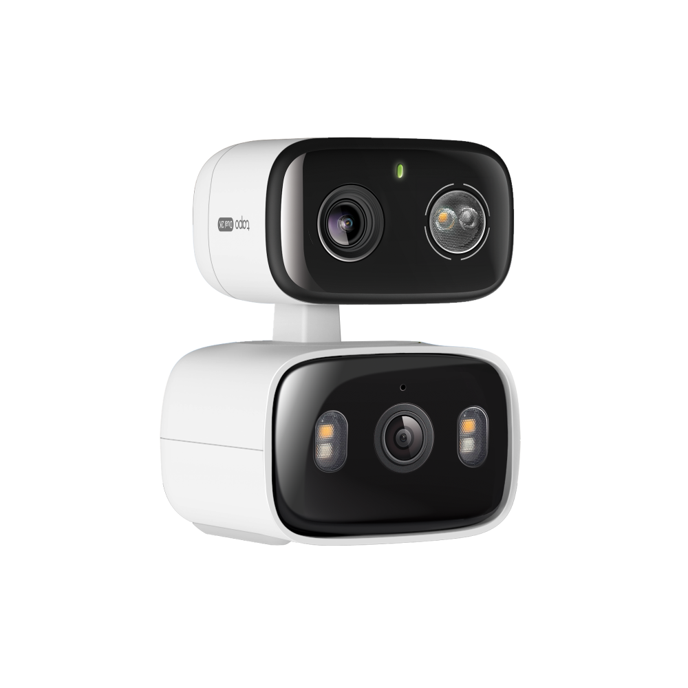 TP-LINK TAPO C246D INDOOR/OUTDOOR DUAL LENS PAN/TILT SECURITY CAMERA