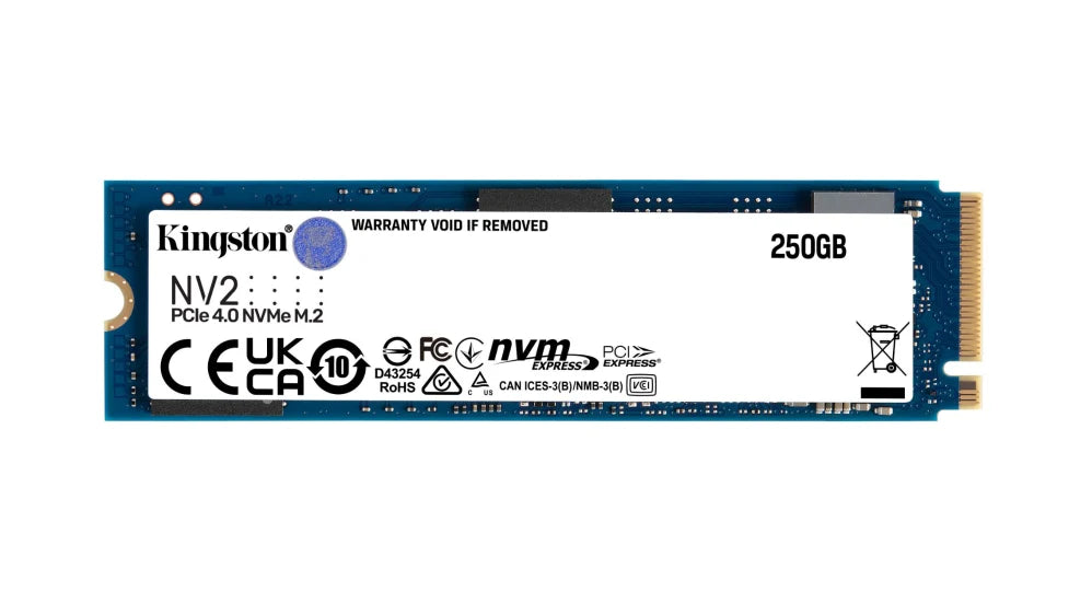 KINGSTON NV2 250G M.2 2280 NVME INTERNAL SSD