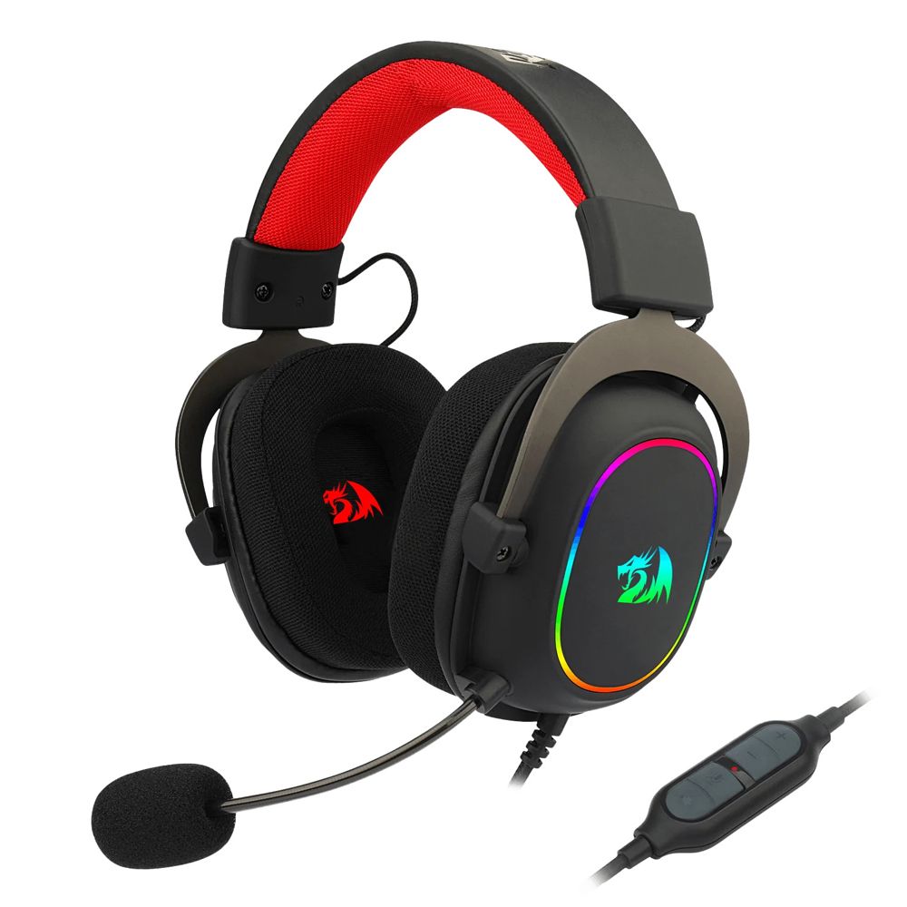 REDRAGON (H510-RGB V3) ZEUS X BLACK HEADSET