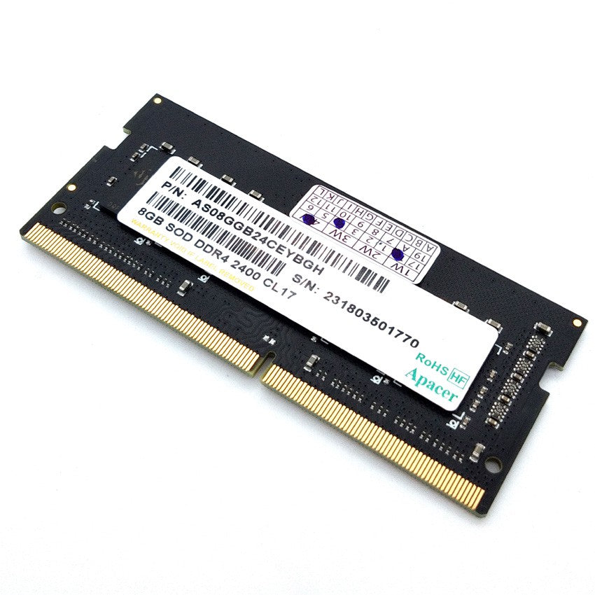 APACER 16GB DDR4 2666MHZ SODIMM LAPTOP MEMORY
