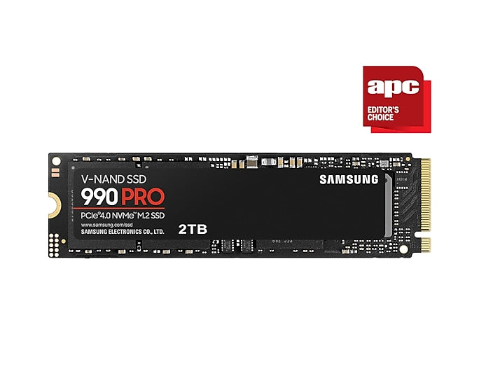 SAMSUNG 990 PRO 2TB PCIE 4.0 NVME M.2 SSD (MZ-V9P2T0BW)