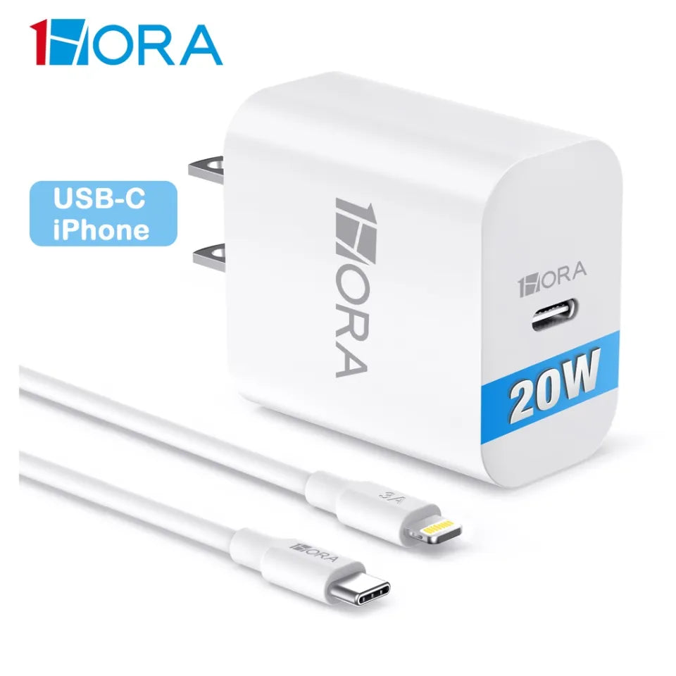 1HORA PD20W FAST CHARGER C TO LIGHTING CABLE