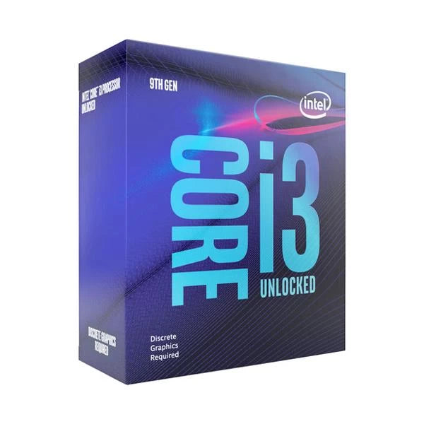 INTEL CORE i3-9100F COFFEE LAKE 4-CORE 3.6 GHZ (4.2 GHZ TURBO) PROCESSOR