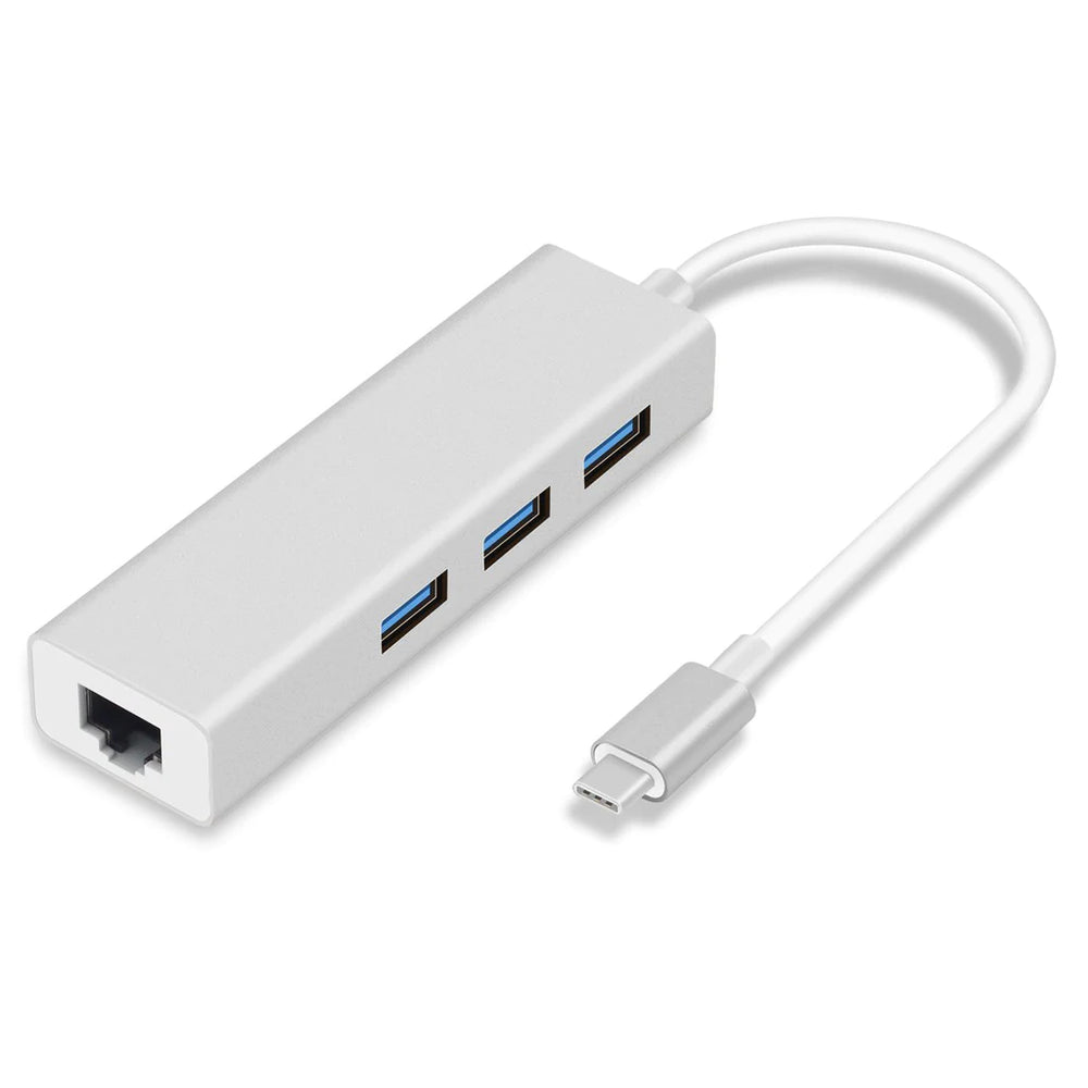 MACBOOK TYPE-C GIGABIT ETHERNET ADAPTER 10/100/1000Mbps TYPE C TO LAN