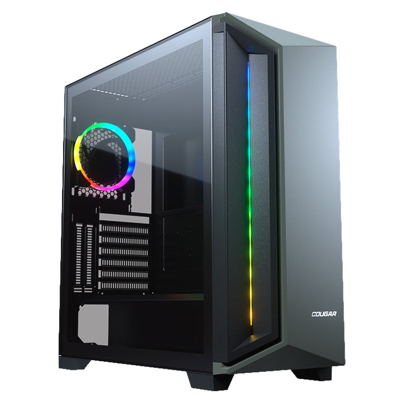 COUGAR DARK BLADER X7 MIDNIGHT GREEN MIDNIGHT GREEN DISTINCTIVE RGB MID-TOWER CASE