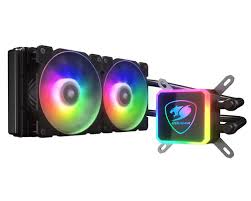 COUGAR AQUA-280 AIO RGB | INTEL/AMD (2*140MM FAN/RADIATOR) | CPU LIQUID COOLER