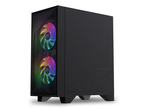 OCPC SCURA MESH MICRO-TOWER GAMING BLACK CASE
