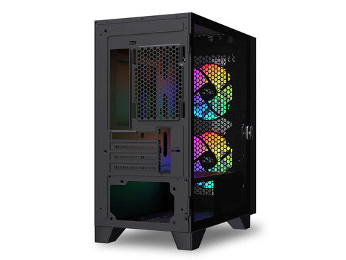 OCPC SCURA MESH MICRO-TOWER GAMING BLACK CASE