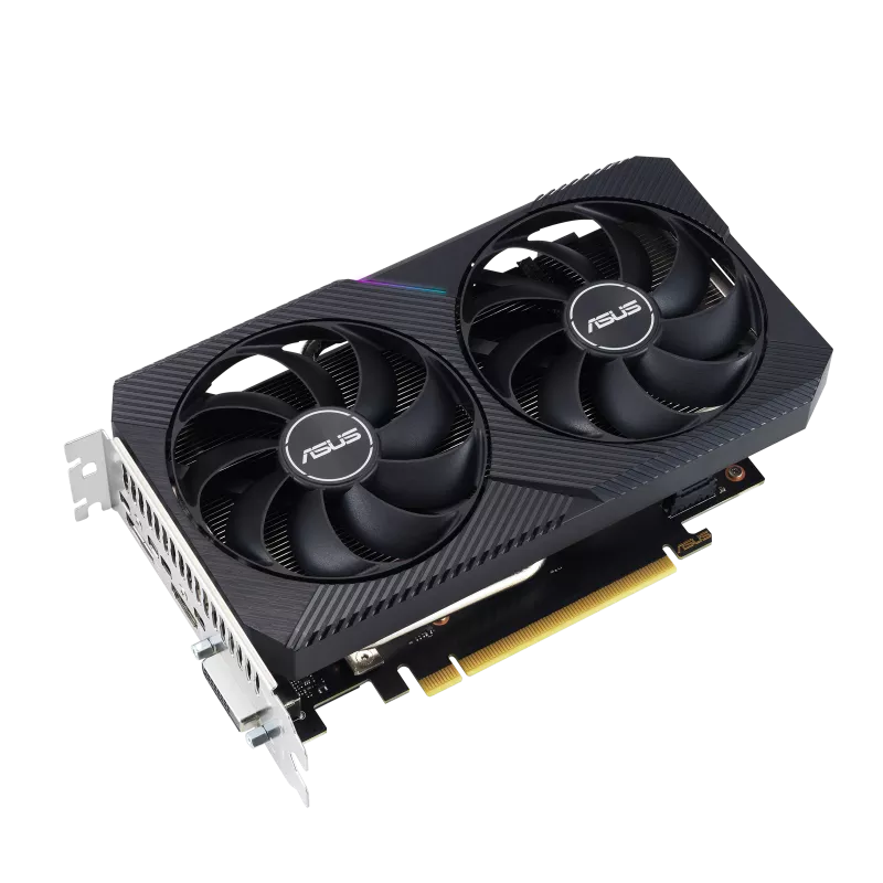 ASUS DUAL GEFORCE RTX 3050 V2 OC EDITION 8GB GDDR6 WITH TWO POWERFULL AXIAL-TECH FANS GRAPHICS CARD