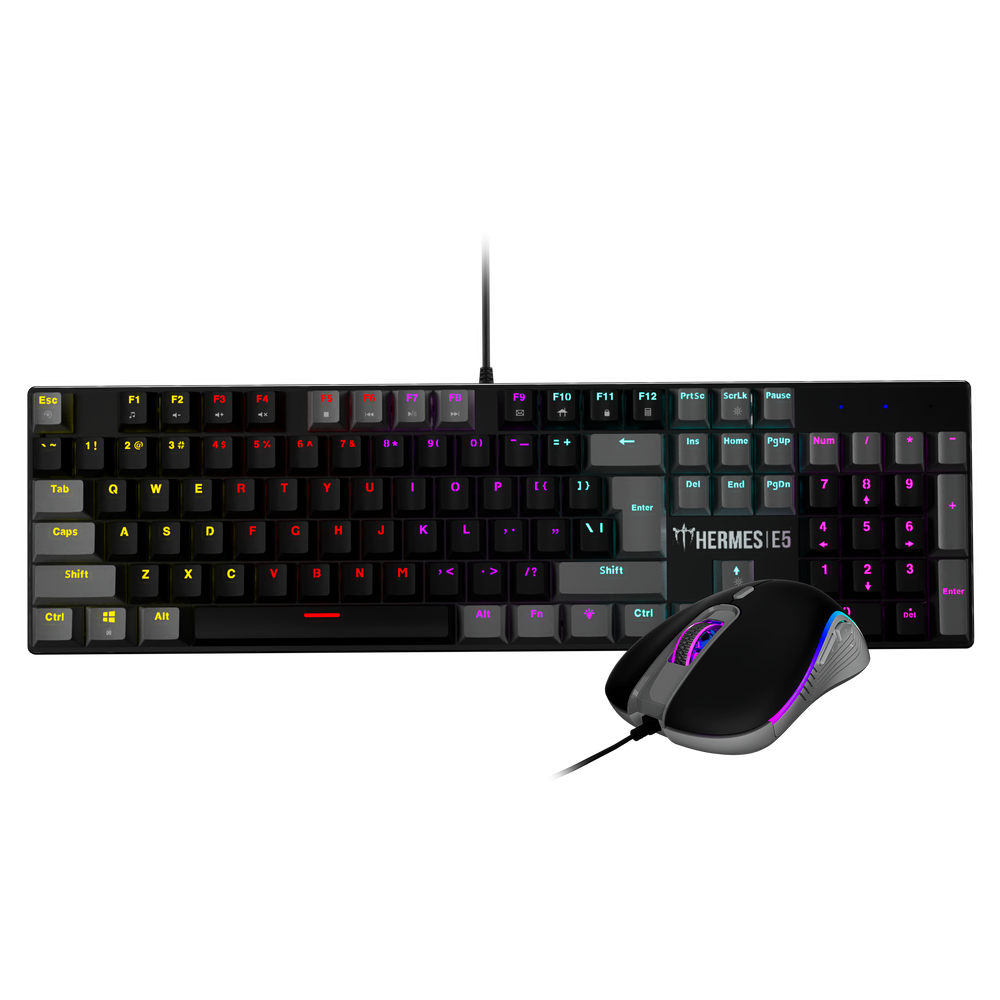 GAMDIAS HERMES E5 2 IN 1 WIRED KEYBOARD & MOUSE GAMING COMBO