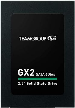 TEAMGROUP GX2 2.5" 256GB SATA III 3D NAND TLC INTERNAL SSD