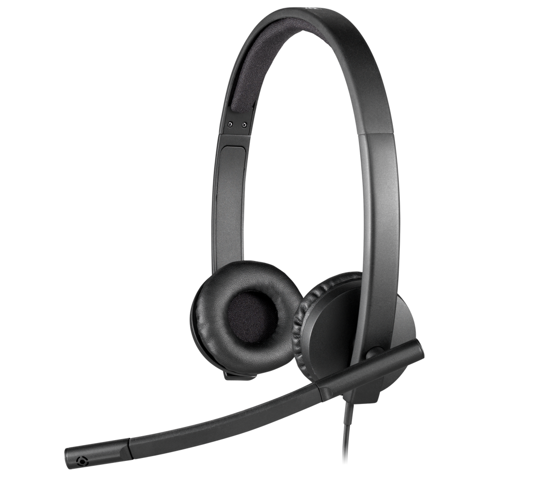 LOGITECH H570E / NOISE CANCELLING/1.5M CABKE/USB PLUG HEADSET