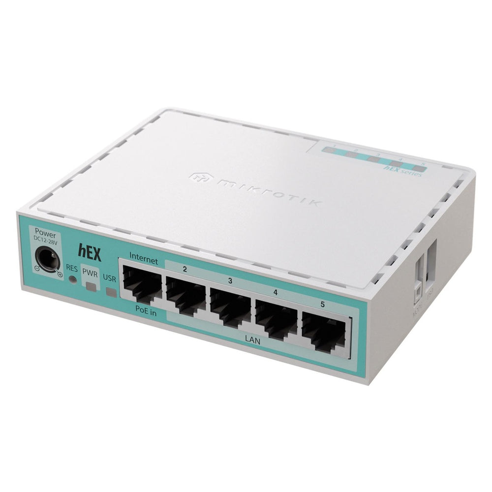 MIKROTIK HEX REFRESH  E50UG | 5 PORTS DUAL-CORE GIGABIT ROUTER