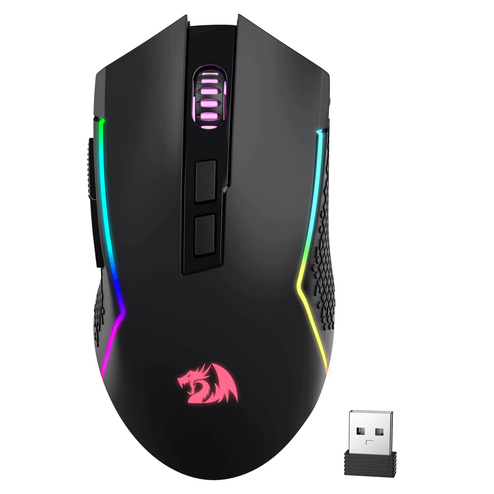 REDRAGON (M693-RGB) TRIDENT BLACK MOUSE