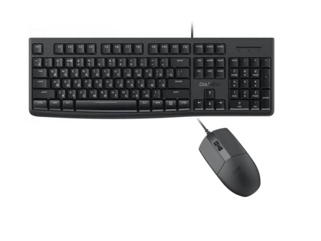 DAREU MK185 WIRED KEYBOARD AND MOUSE COMBO