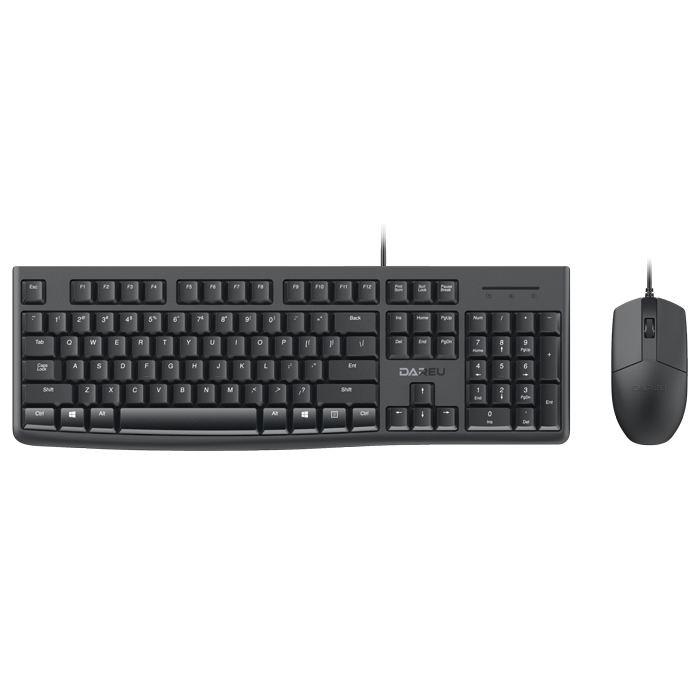 DAREU MK185 WIRED KEYBOARD AND MOUSE COMBO