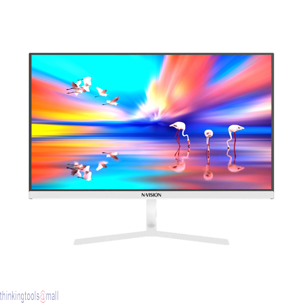 NVISION N2455PRO-W 23.8" FRAMELESS IPS 100HZ FHD WHITE MONITOR
