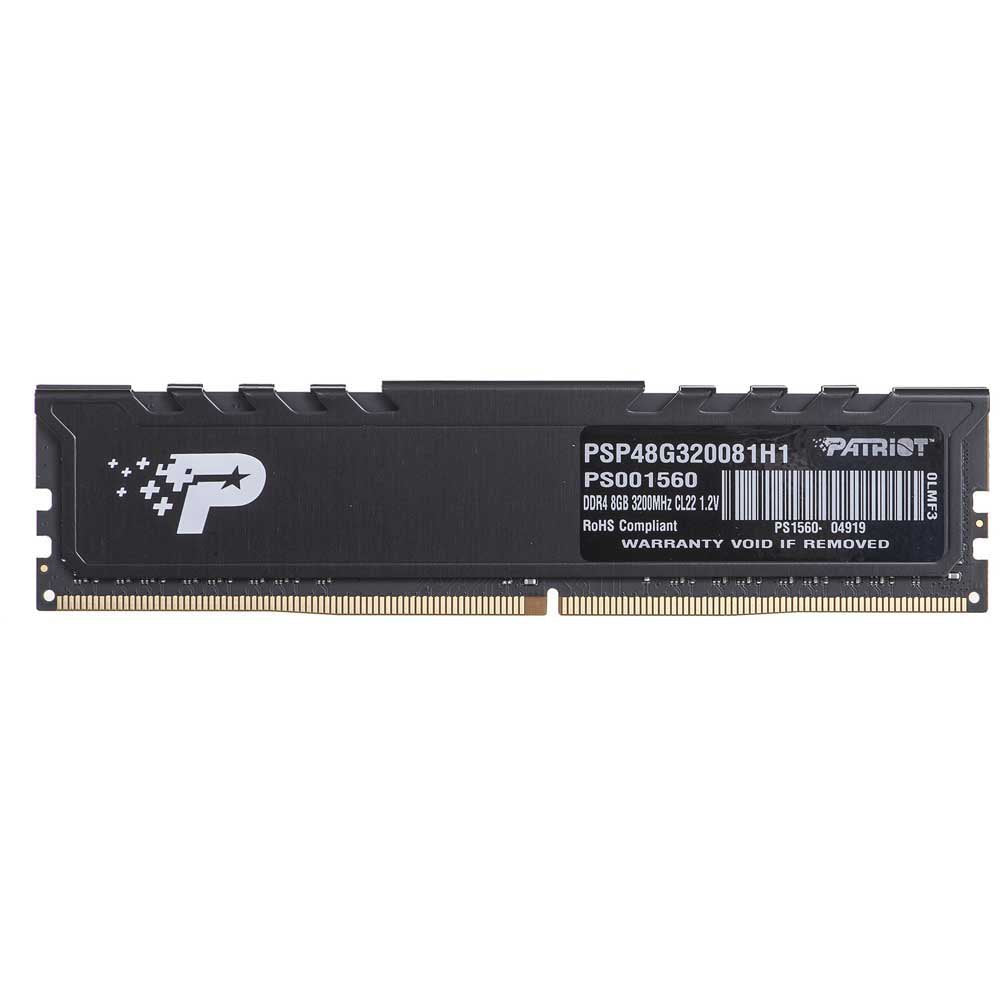 PATRIOT SIGNATURE PREMIUM DDR4 8GB (1X8GB) 3200MHZ(PC4-25600) UDIMM W/HEATSHIELD MEMORY