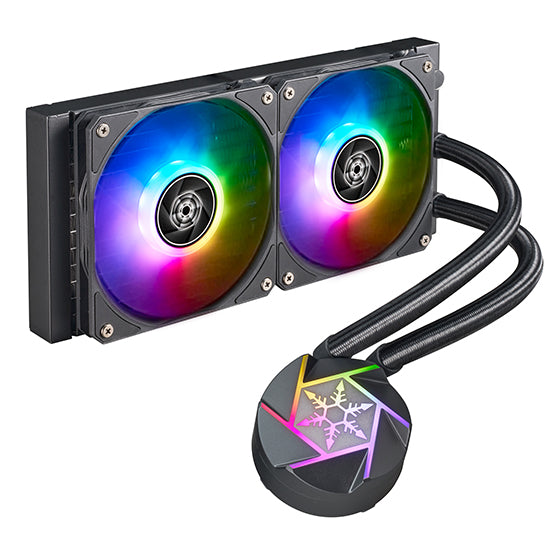 SILVERSTONE PERMAFROST VD240-SLIM ARGB AIO CPU COOLER