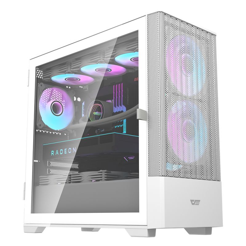 DARKFLASH DK415M W 2PCS ARGB FAN WHITE | GAMING CASE